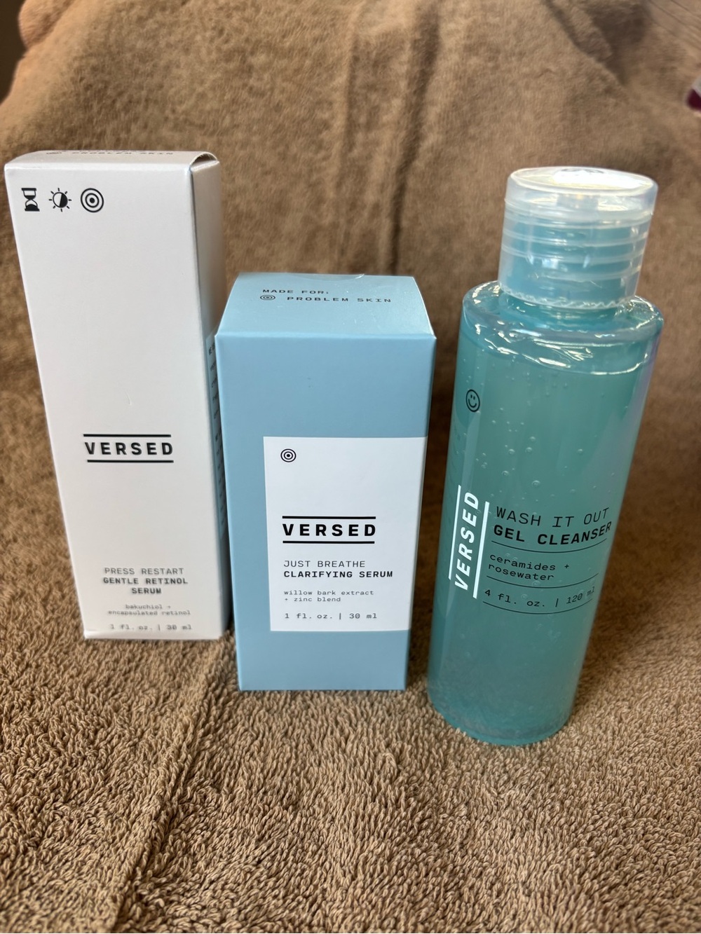 Versed Skin Care Trio + FREE GIFT!
